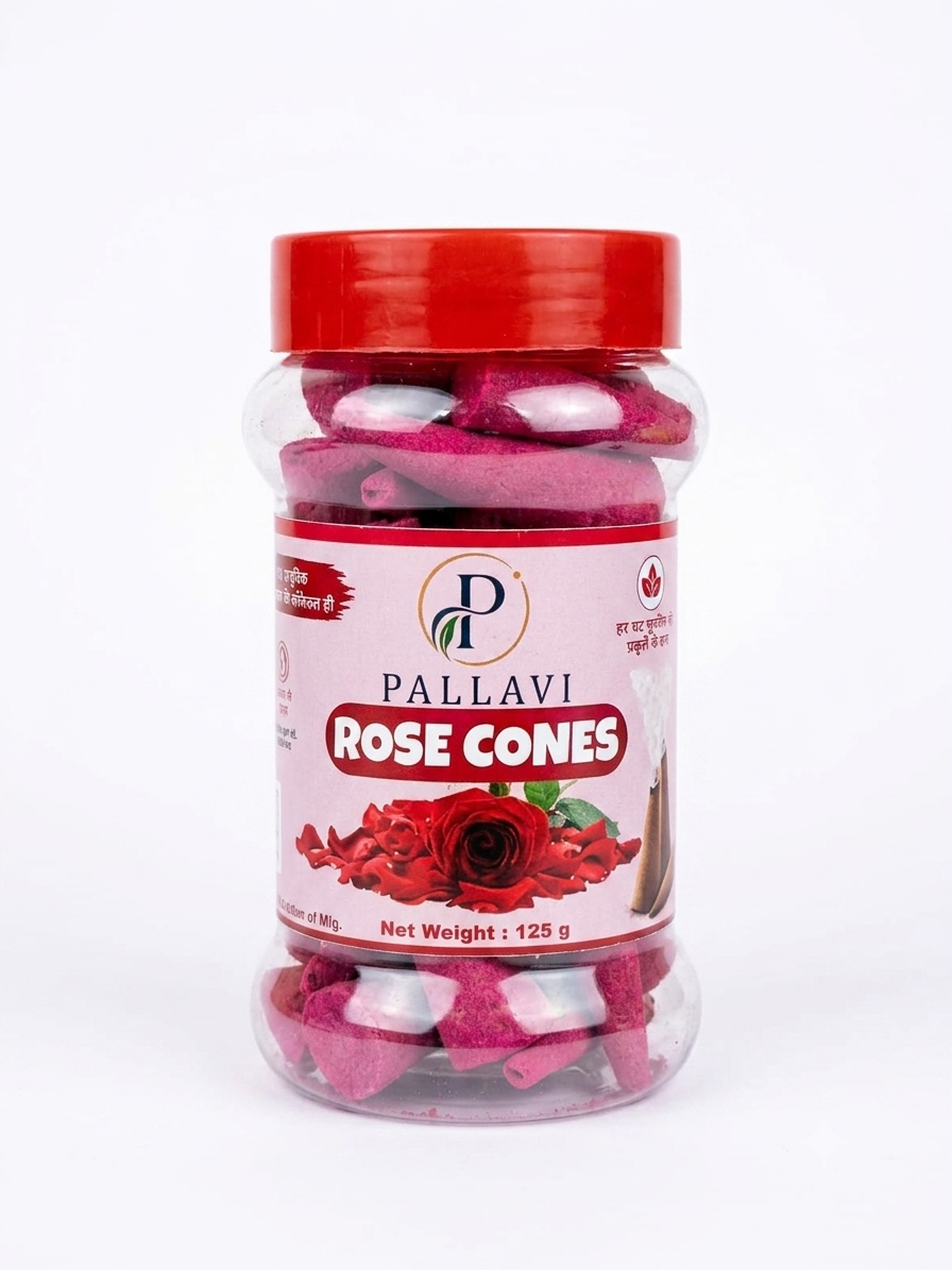 Pallavi Rose Dhoop Cone
